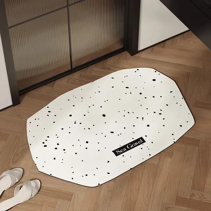 Bathroom floor mat, anti slip and anti mold quick drying foot mat, shower room absorbent diatomaceous earth floor mat 40X60cm 15.7X23.6in
Bathroom floor mat, anti slip and anti mold quick drying foot mat, shower room absorbent diatomaceous earth floor mat 40X60cm 15.7X23.6in