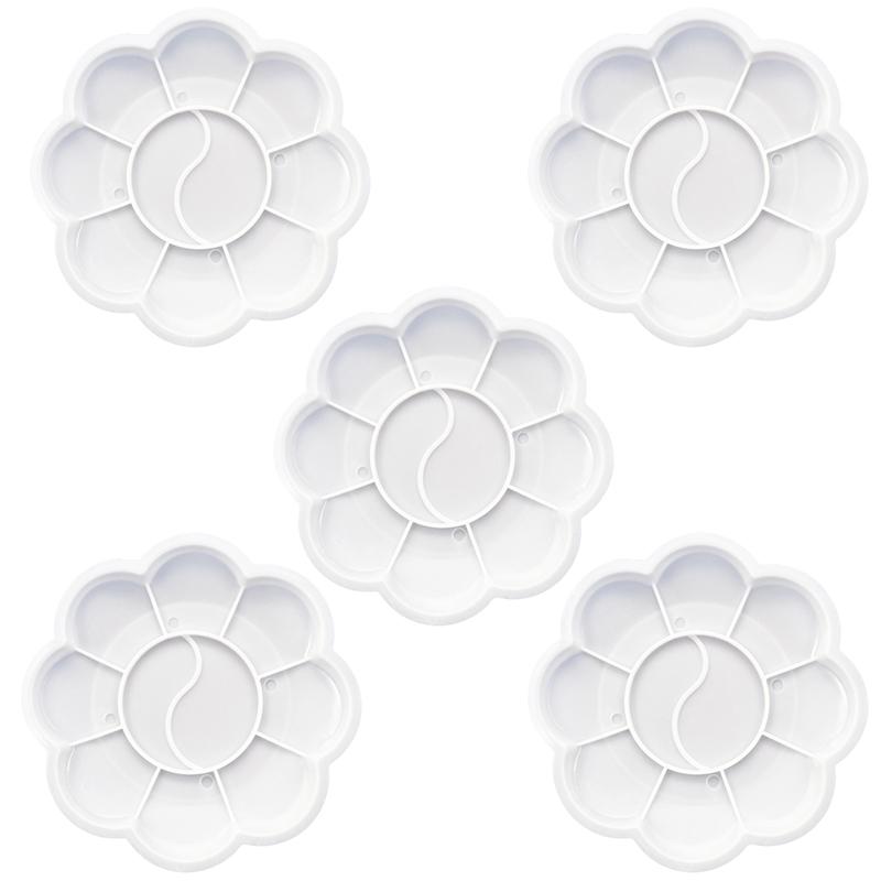 5/10/15PCS Plastic Painting Tray 8.3cm/3.26inch Size Plum Shape Pigment Tray Reusable Draw Equipment Paint Graffiti Supplies ZYF
5/10/15PCS Plastic Painting Tray 8.3cm/3.26inch Size Plum Shape Pigment Tray Reusable Draw Equipment Paint Graffiti Supplies ZYF