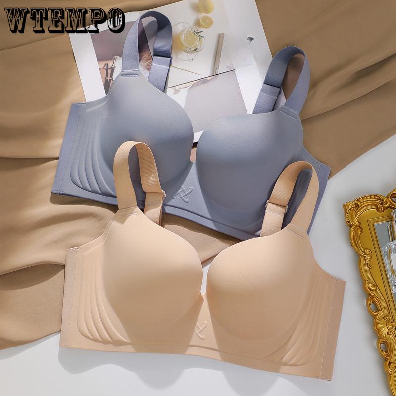 Large Size Smooth Surface Bra for Women Seamless Bra Double Breasted Slim Gathered and Adjusted Bra 44/100E коричневий
Large Size Smooth Surface Bra for Women Seamless Bra Double Breasted Slim Gathered and Adjusted Bra 44/100E коричневий