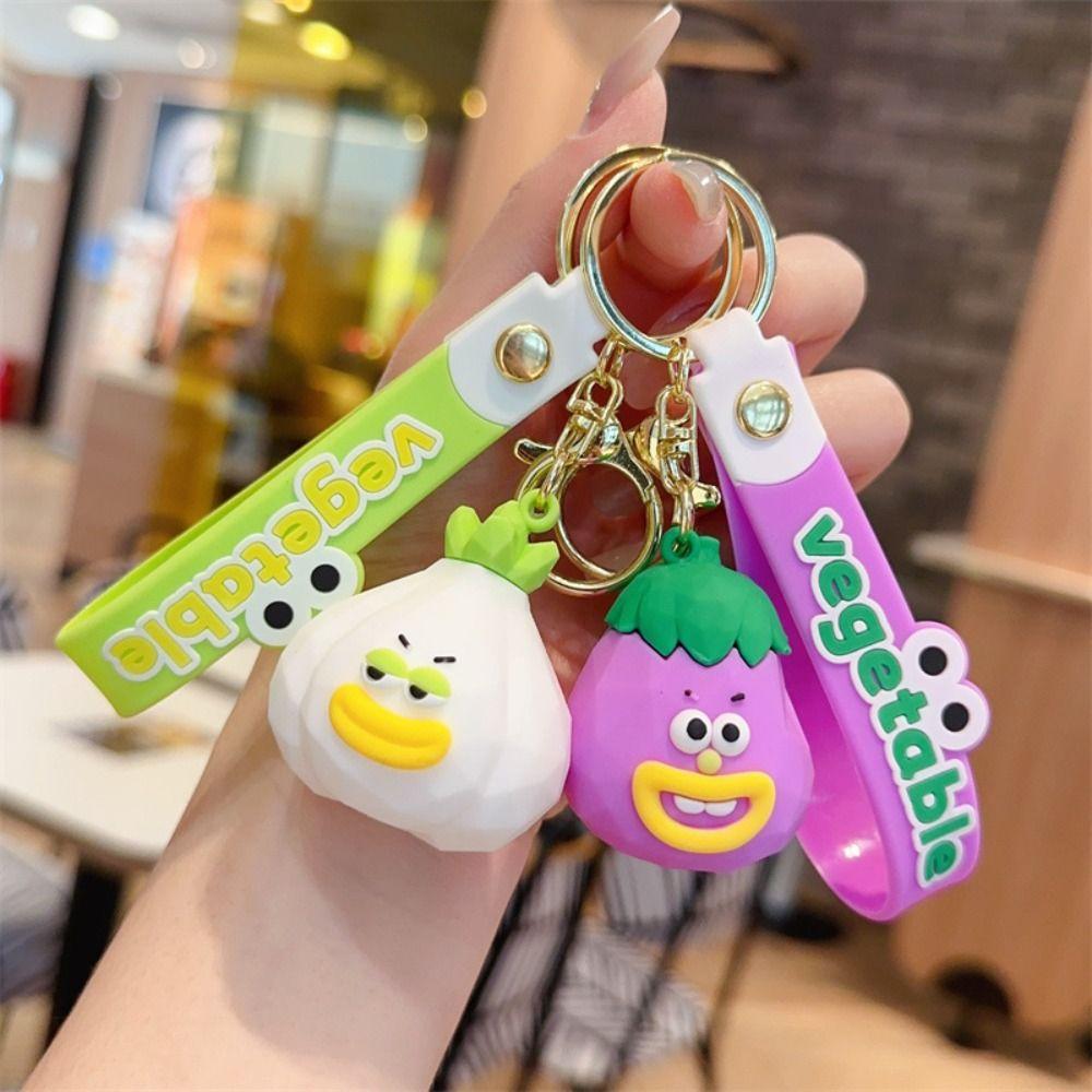 Cartoon Fruits Doll Keychain Creative Bag Pendant Accessories Vegetables Series Keyrings Couple style 2
Cartoon Fruits Doll Keychain Creative Bag Pendant Accessories Vegetables Series Keyrings Couple style 2