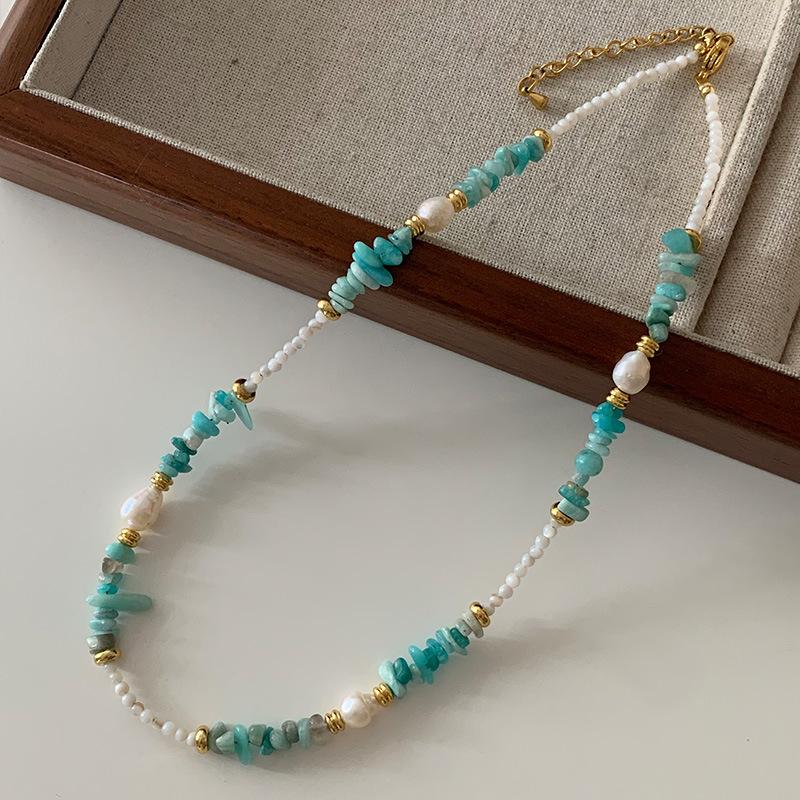 Малахитовое жемчужное ожерелье женское зеленое ретро темпераментное многослойное высококачественное ключичное цепочное украшение аксессуары легкая роскошная элегантная цепочка на шею
Малахитовое жемчужное ожерелье женское зеленое ретро темпераментное многослойное высококачественное ключичное цепочное украшение аксессуары легкая роскошная элегантная цепочка на шею