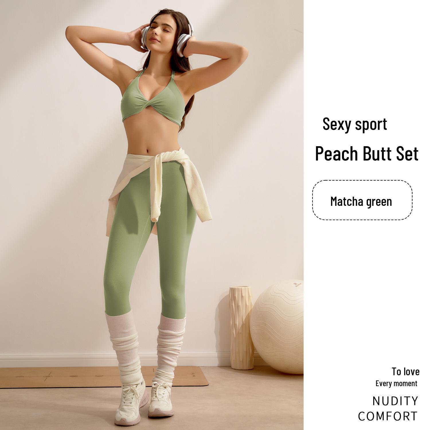 Женский топ для йоги Jiuyi и спортивный комплект с перекрестной спиной и амортизирующими леггинсами «персиковая попа». XL
Женский топ для йоги Jiuyi и спортивный комплект с перекрестной спиной и амортизирующими леггинсами «персиковая попа». XL