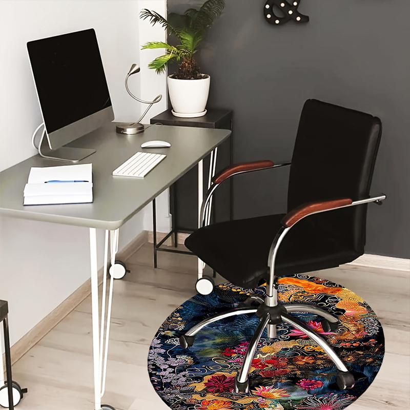 1pc Office Carpet Chair Mats Underwater Floral Fantasy Perfect for Decorating Office Chairss, Or Bedrooms.YDT368 80cm by 80cm
1pc Office Carpet Chair Mats Underwater Floral Fantasy Perfect for Decorating Office Chairss, Or Bedrooms.YDT368 80cm by 80cm
