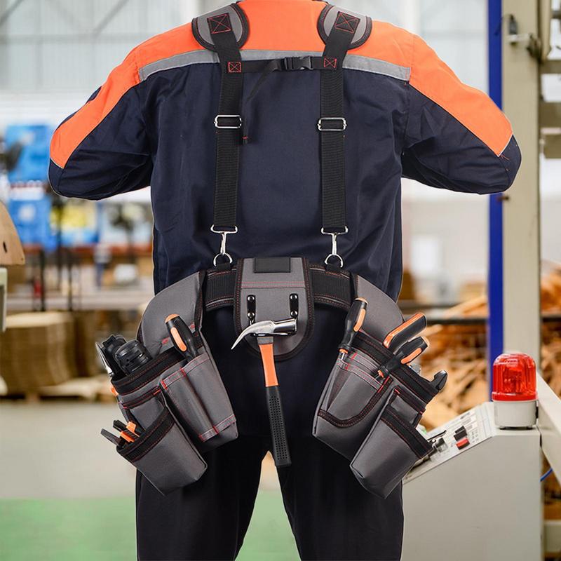 Suspender Tool Belt Heavy Duty Construction Tool Belt with Pouches Work Belt Tool Organizer Carpenter Tool Belt China Mainland
Suspender Tool Belt Heavy Duty Construction Tool Belt with Pouches Work Belt Tool Organizer Carpenter Tool Belt China Mainland