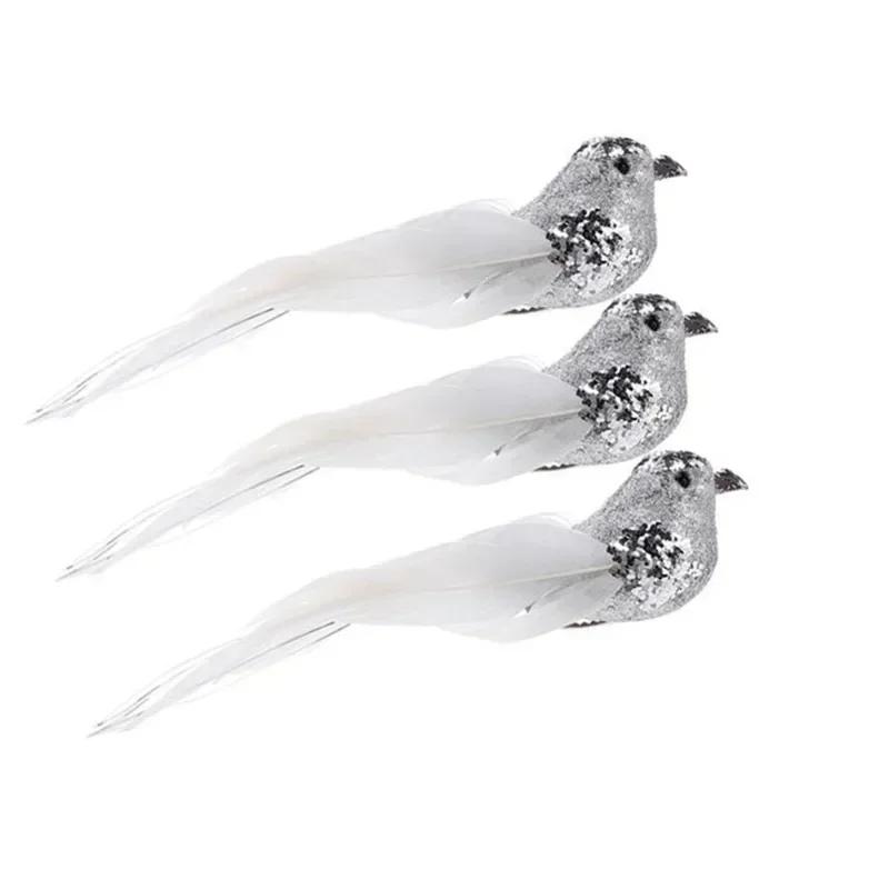 2026 Домашний декор Серебряная птица Рождественское украшение Садоводство Ручная работа Украшение Поделки Искусственная птица Украшение Орнаменты 15x3.5x4cm серебряный
2026 Домашний декор Серебряная птица Рождественское украшение Садоводство Ручная работа Украшение Поделки Искусственная птица Украшение Орнаменты 15x3.5x4cm серебряный