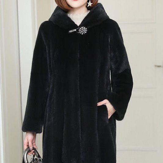 Новая искусственная норковая кожа искусственный мех женская искусственная норковая шуба с капюшоном женская средняя и длинная шуба M 90-50kg чёрный
Новая искусственная норковая кожа искусственный мех женская искусственная норковая шуба с капюшоном женская средняя и длинная шуба M 90-50kg чёрный