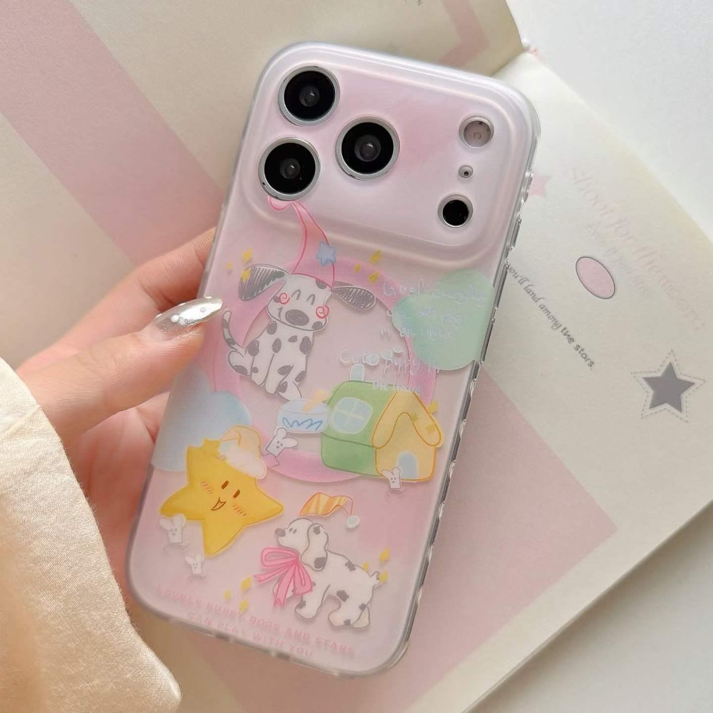 Korean Style Colorful Graffiti Dog Magnetic iPhone 17/16 Pro Max Case Compatible with Apple 15 iPhone 15 Pro
Korean Style Colorful Graffiti Dog Magnetic iPhone 17/16 Pro Max Case Compatible with Apple 15 iPhone 15 Pro
