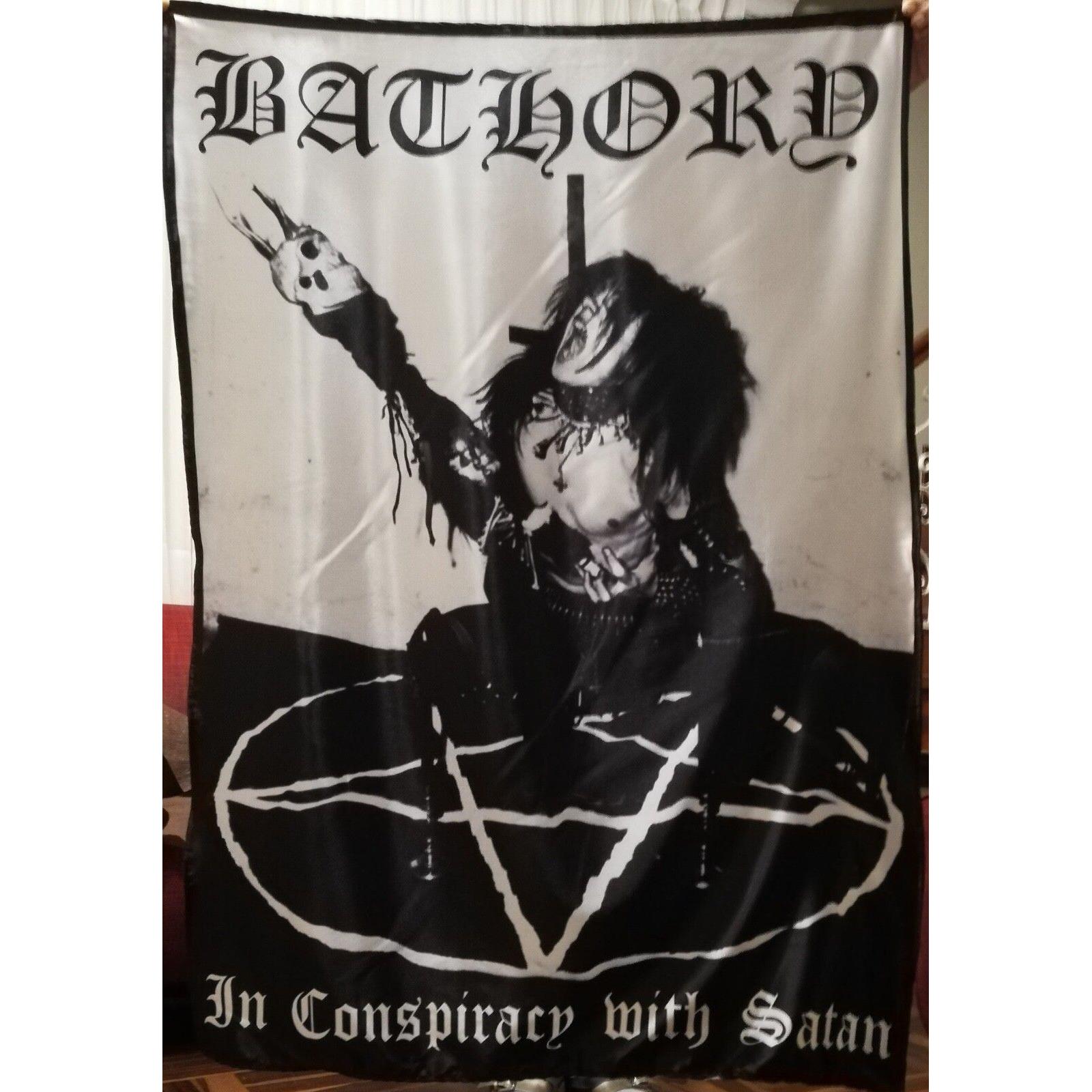 Tapestry Bathory in Conspiracy with Satan 75x100
Tapestry Bathory in Conspiracy with Satan 75x100