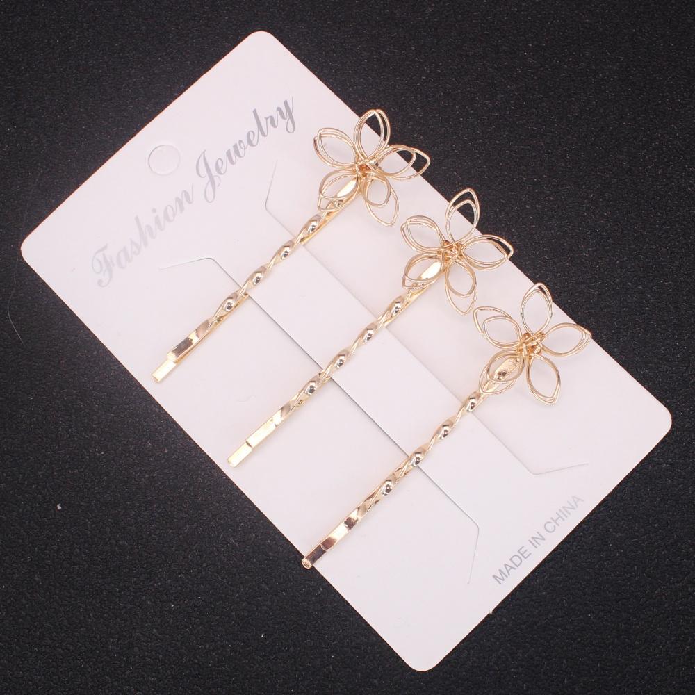 3Pcs/set Hollow Flower Hair Clip Pins Wavy Fashion Hairpins Metal Barrettes Wave Hairgrip Hair Clips Accessories
3Pcs/set Hollow Flower Hair Clip Pins Wavy Fashion Hairpins Metal Barrettes Wave Hairgrip Hair Clips Accessories