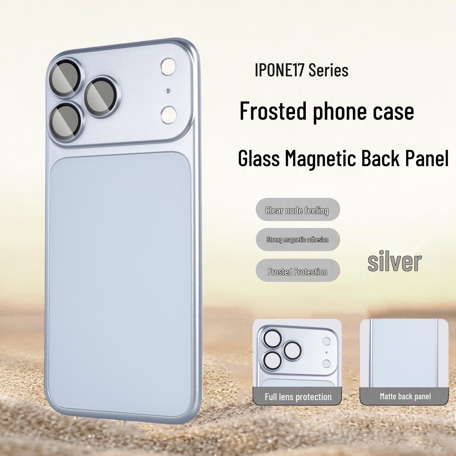 iPhone 17 Pro Max Case - Frosted Magnetic Back with Protective Lens Film, Compatible with Apple 16 17 Pro Max білий
iPhone 17 Pro Max Case - Frosted Magnetic Back with Protective Lens Film, Compatible with Apple 16 17 Pro Max білий