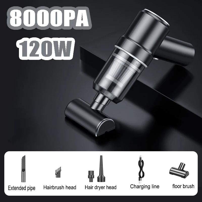 8000Pa Car Vacuum Cleaner Handheld Powerful Suction Rechargeable Portable Wireless Mini Vacuum Cleaner For Car Upholstery
8000Pa Car Vacuum Cleaner Handheld Powerful Suction Rechargeable Portable Wireless Mini Vacuum Cleaner For Car Upholstery