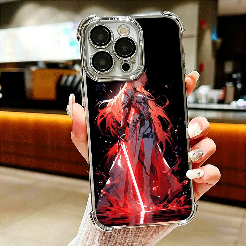 Sword Art Online Юки Асуна Мягкий чехол для телефона для iPhone 15 16 17 Air 14 Pro Max 16E Plus 13 12 Mini Покрытие Защита от падения Fundas iPhone 17 Pro
Sword Art Online Юки Асуна Мягкий чехол для телефона для iPhone 15 16 17 Air 14 Pro Max 16E Plus 13 12 Mini Покрытие Защита от падения Fundas iPhone 17 Pro