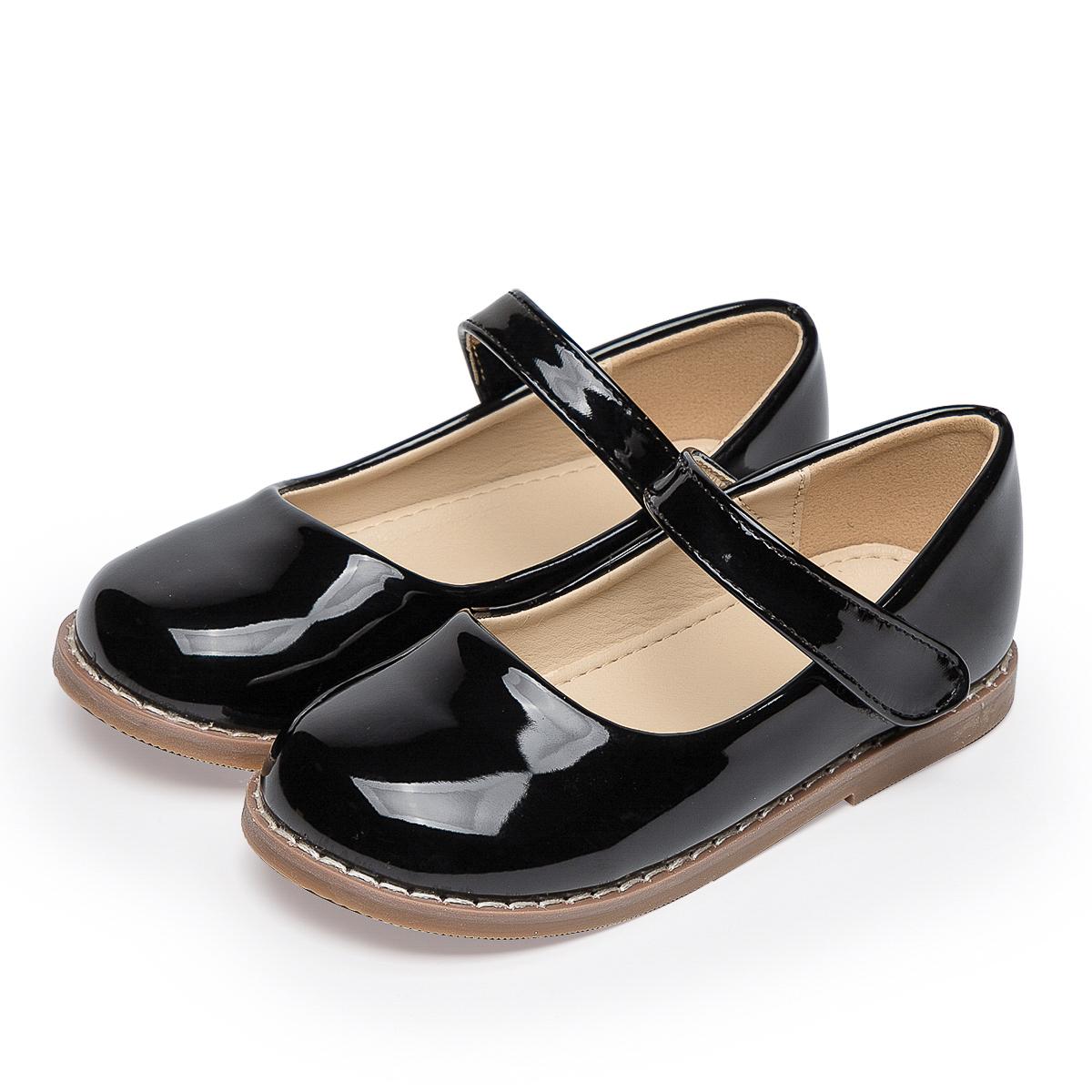 Girls Patent Leather Mary Jane Flats Toddler Little Kid Velcro Soft Sole Princess Dress Casual Shoes 24
Girls Patent Leather Mary Jane Flats Toddler Little Kid Velcro Soft Sole Princess Dress Casual Shoes 24