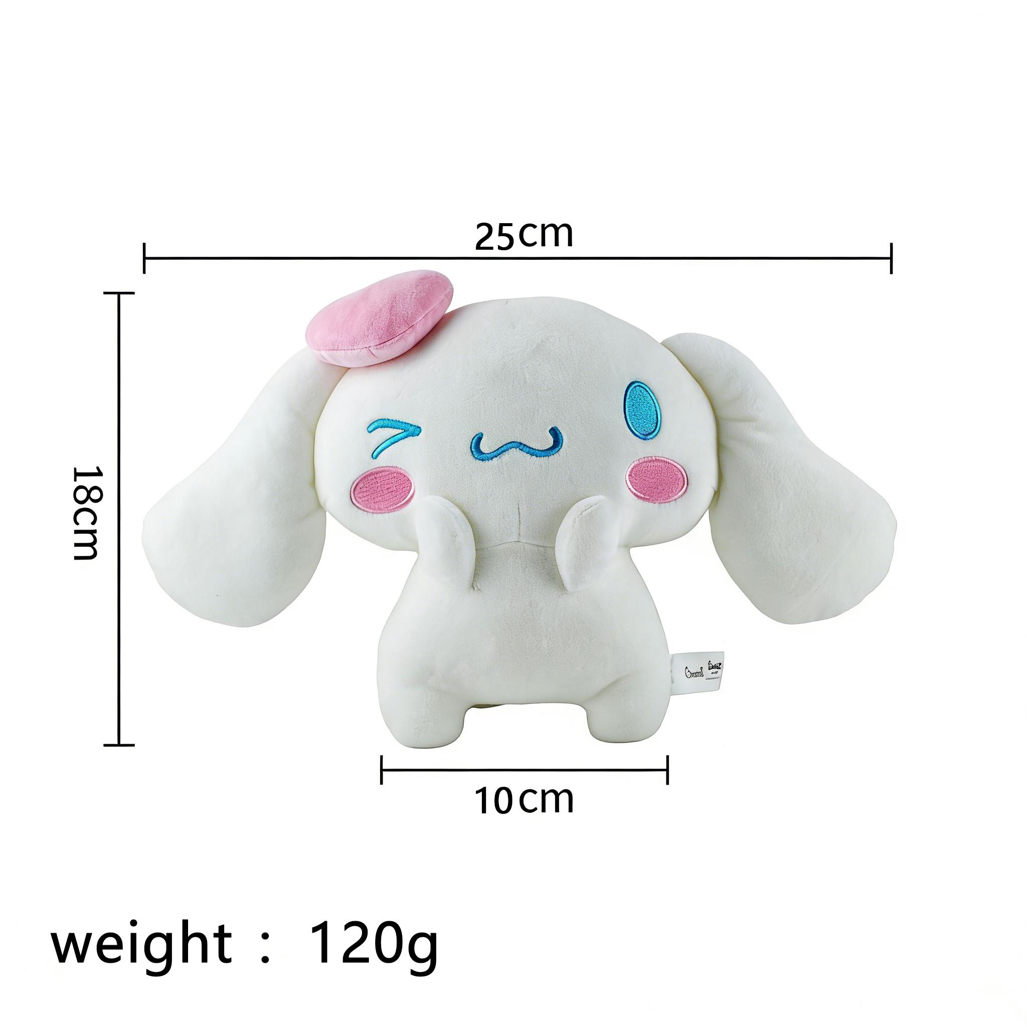 3 Styles Sanrio Plush Stuffed Toys Kawaii Cute pink heart Cinnamorol Cartoon Soft Pillow Doll For Children Birthday Xmas Gifts
3 Styles Sanrio Plush Stuffed Toys Kawaii Cute pink heart Cinnamorol Cartoon Soft Pillow Doll For Children Birthday Xmas Gifts
