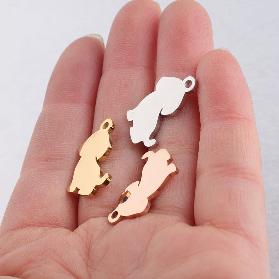 Stainless Steel Puppy Pendant Charm - Cute Dog DIY Jewelry Accessory, 16x21mm 16x21mm Puppy MP125
Stainless Steel Puppy Pendant Charm - Cute Dog DIY Jewelry Accessory, 16x21mm 16x21mm Puppy MP125