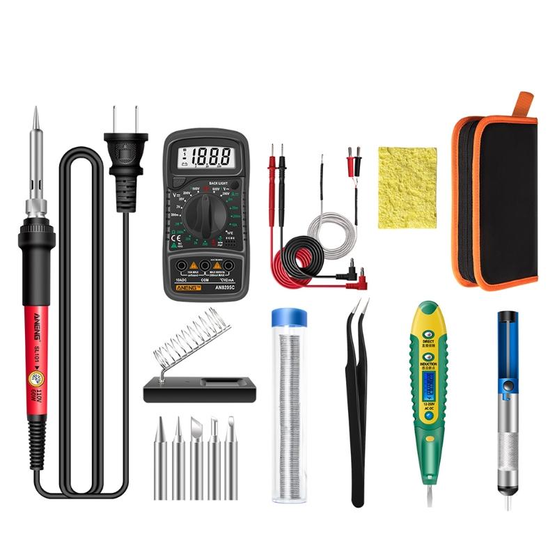 Electric Soldering Iron Kit Electronic Circuit Boards Computers DIY Home Repairs Jewelry Metal Headdress Heat-resistant
Electric Soldering Iron Kit Electronic Circuit Boards Computers DIY Home Repairs Jewelry Metal Headdress Heat-resistant