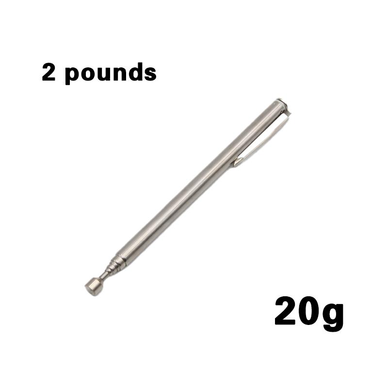 2-pound silver portable pen clip retractable Picking up tools Magnetic suction iron rod picking up auto repair tool accessories
2-pound silver portable pen clip retractable Picking up tools Magnetic suction iron rod picking up auto repair tool accessories
