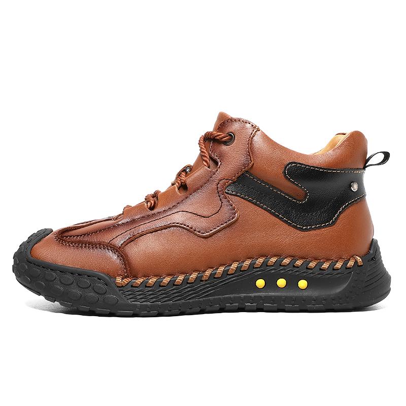 Fall /spring Men s High-top Hiking Boots Casual Sneakers Handmade Leather Boots 39 коричневый
Fall /spring Men s High-top Hiking Boots Casual Sneakers Handmade Leather Boots 39 коричневый