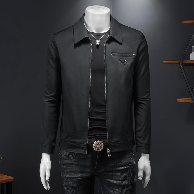 European 2024 Autumn Men s Lapel Badge Casual Slim Fit Jacket - Plus Size, Trendy High Luxury Outerwear 3XL чорний
European 2024 Autumn Men s Lapel Badge Casual Slim Fit Jacket - Plus Size, Trendy High Luxury Outerwear 3XL чорний