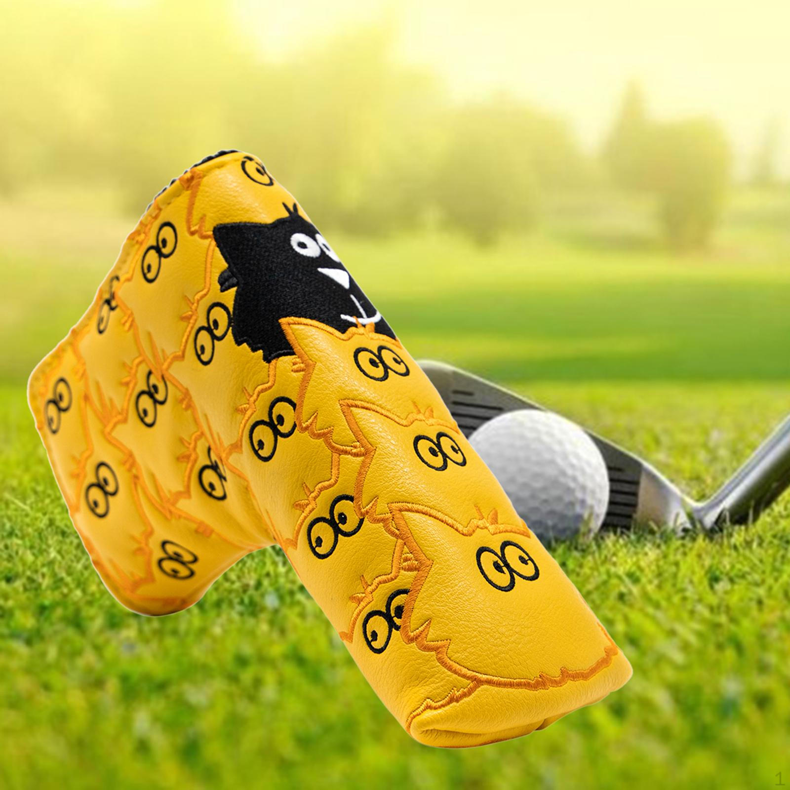 Golf Club Headcover Closure Embroidery Putter
Golf Club Headcover Closure Embroidery Putter