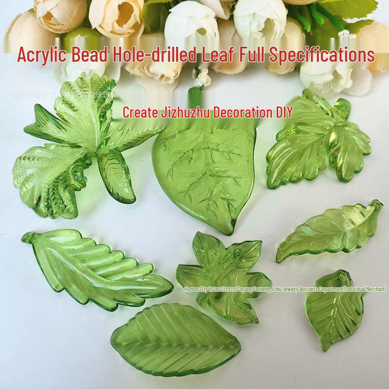 DIY Абажур для головного убора: Прозрачные акриловые бусины, Хрустальные кисточки-листья, Аксессуары для бусинных штор. 16x24mm, approx. number of pieces for 50g зелёный
DIY Абажур для головного убора: Прозрачные акриловые бусины, Хрустальные кисточки-листья, Аксессуары для бусинных штор. 16x24mm, approx. number of pieces for 50g зелёный