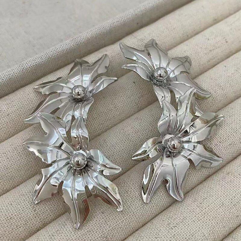 Connected Flower Drop Earrings, Floral Link Dangle Earrings, Minimalist Versatile European Jewelry for Women золотой
Connected Flower Drop Earrings, Floral Link Dangle Earrings, Minimalist Versatile European Jewelry for Women золотой