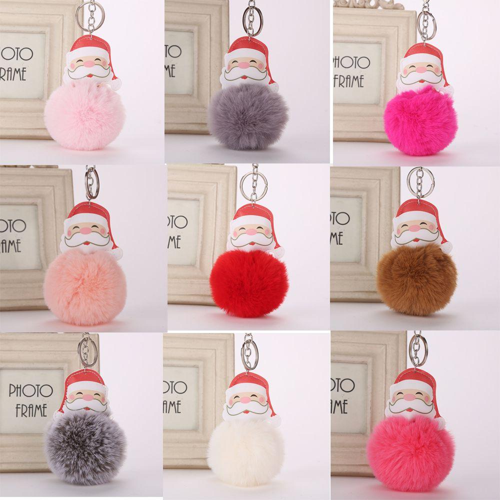 Прекрасная сумка-кулон, плюшевый помпон, пряжка для ключей, кольцо для ключей Санта-Клауса, рождественский брелок из искусственного меха кролика 
Прекрасная сумка-кулон, плюшевый помпон, пряжка для ключей, кольцо для ключей Санта-Клауса, рождественский брелок из искусственного меха кролика
