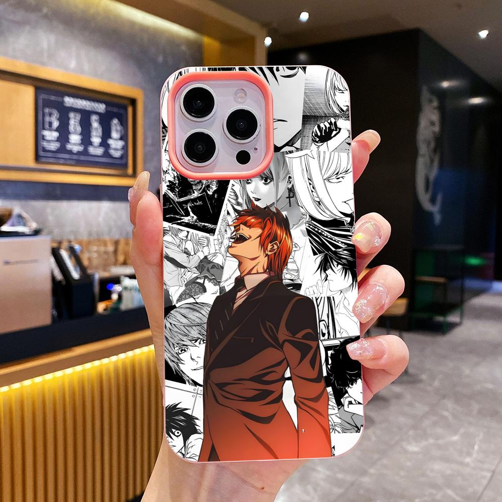 Death Note Kira Light Jelly Double layer Pink Mobile Phone Case for iPhone 17 16 15 14 13 12 11 Air Pro Max Plus Protective iPhone17 Pro Max
Death Note Kira Light Jelly Double layer Pink Mobile Phone Case for iPhone 17 16 15 14 13 12 11 Air Pro Max Plus Protective iPhone17 Pro Max
