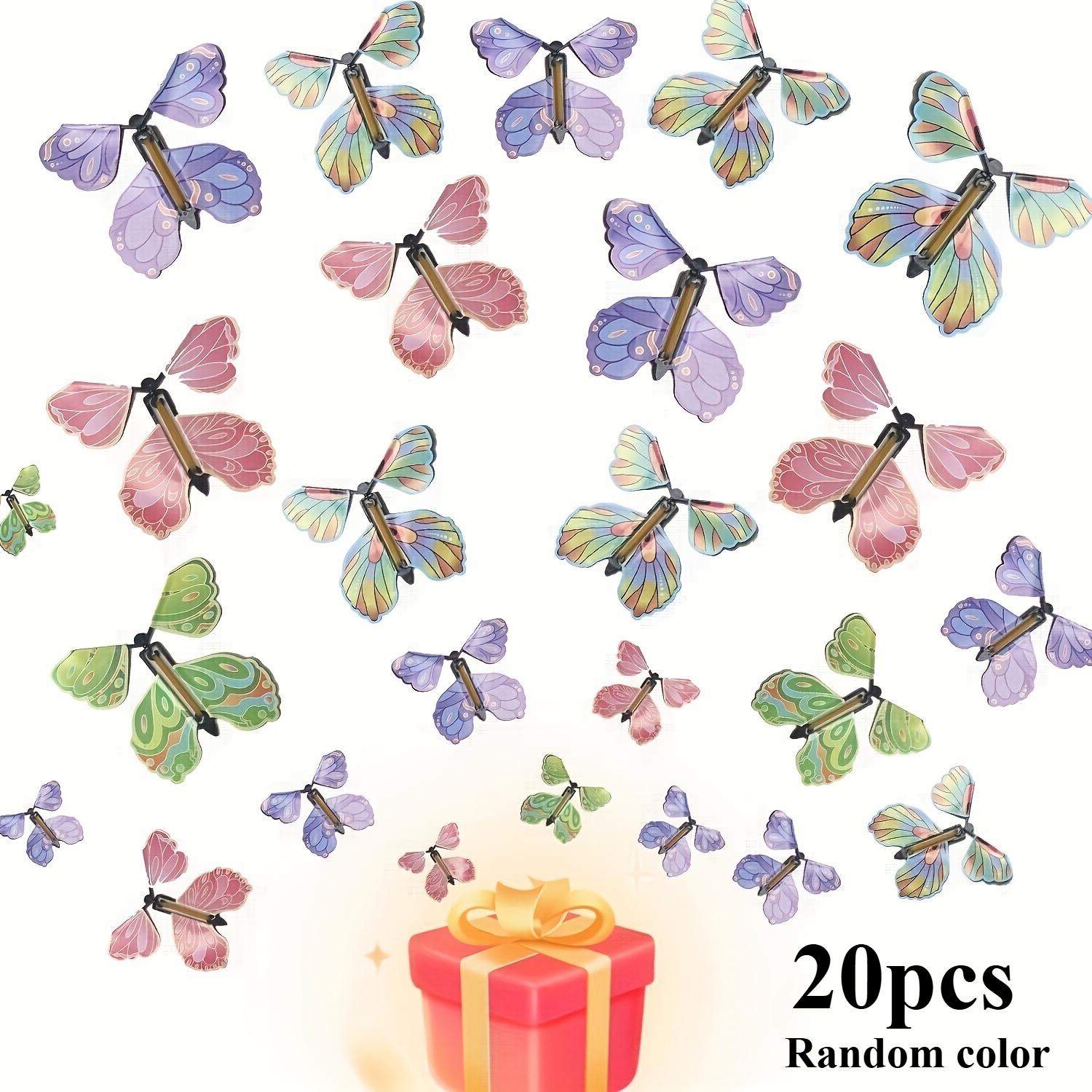 12/20PCS Butterfly Toys, Flying Butterfly Cards, Surprise Toys, Ideal Birthday Gift Classroom Prizes (random Color)
12/20PCS Butterfly Toys, Flying Butterfly Cards, Surprise Toys, Ideal Birthday Gift Classroom Prizes (random Color)