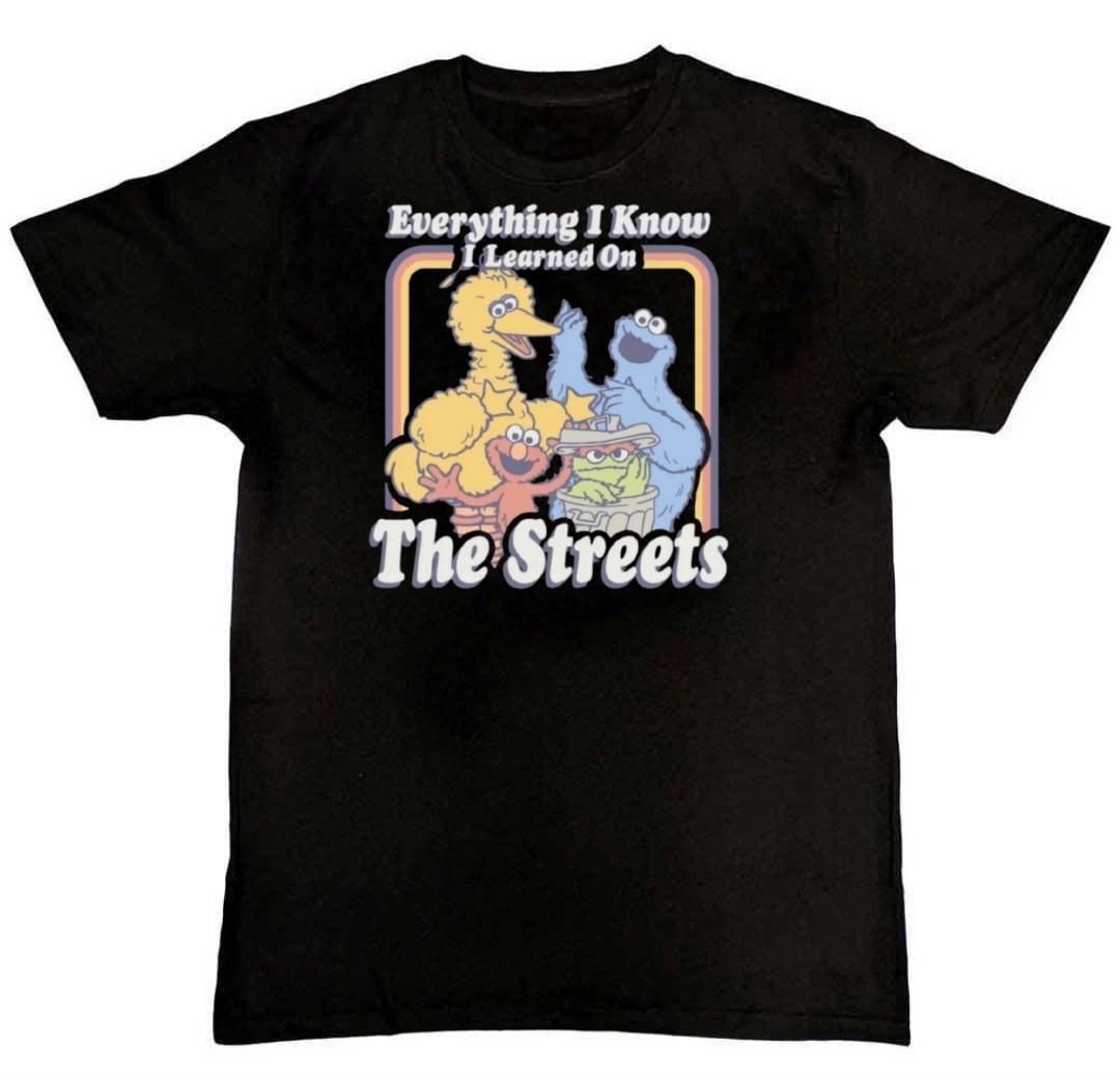 SESAME STREET EVERYTHING I KNOW I LEARNED IT ON Mens T-Shirt S M L XL 2 3 4 XL S разноцветный
SESAME STREET EVERYTHING I KNOW I LEARNED IT ON Mens T-Shirt S M L XL 2 3 4 XL S разноцветный