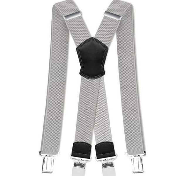 Мужской европейский ремень с четырьмя клипсами X-образной формы, кукурузный пояс, подтяжки с большими клипсами, электронная коммерция, мужской плечевой светло-серый
Мужской европейский ремень с четырьмя клипсами X-образной формы, кукурузный пояс, подтяжки с большими клипсами, электронная коммерция, мужской плечевой светло-серый