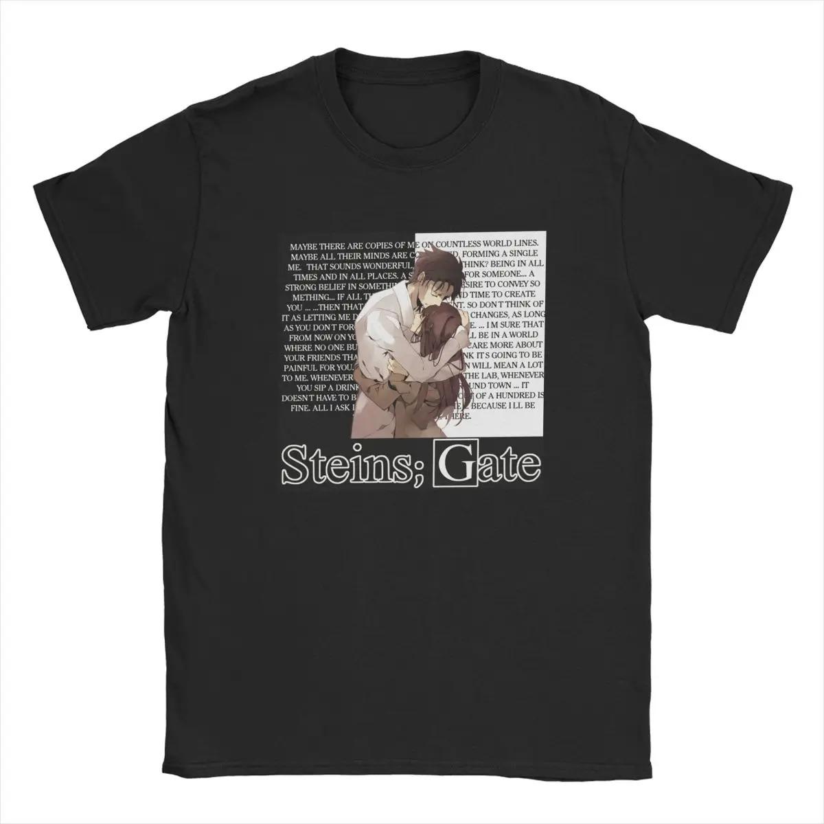 Unisex Okabe Rintarou Moe Kurisu Steins Gate T Shirt Cotton Tops Leisure Short Sleeve Crew Neck Tees New Arrival TShirts Y2K S
Unisex Okabe Rintarou Moe Kurisu Steins Gate T Shirt Cotton Tops Leisure Short Sleeve Crew Neck Tees New Arrival TShirts Y2K S