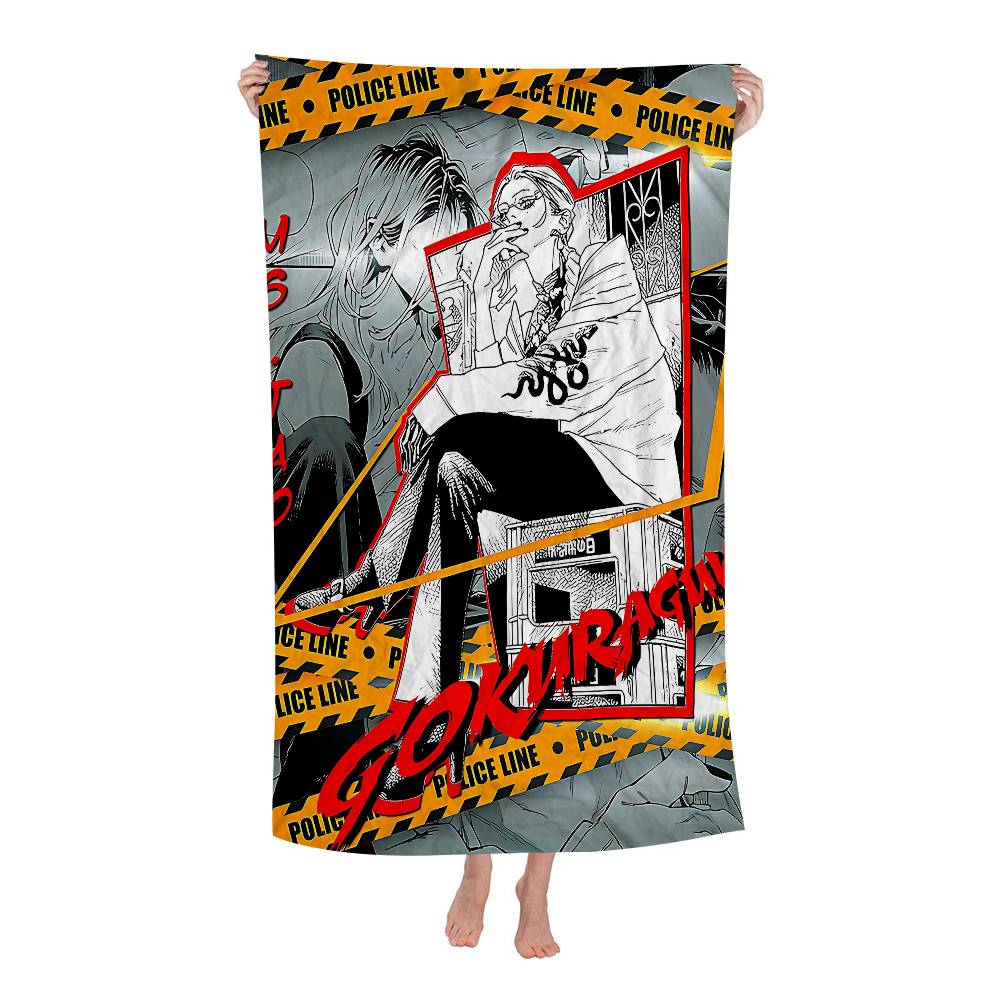 Classic Anime G-Gokurakugai Big Microfiber Beach Towels Quick Dry Towel Sand Beach Towels Pool Towel For Travel Swim Pool Yoga W30*H60(CM)
Classic Anime G-Gokurakugai Big Microfiber Beach Towels Quick Dry Towel Sand Beach Towels Pool Towel For Travel Swim Pool Yoga W30*H60(CM)