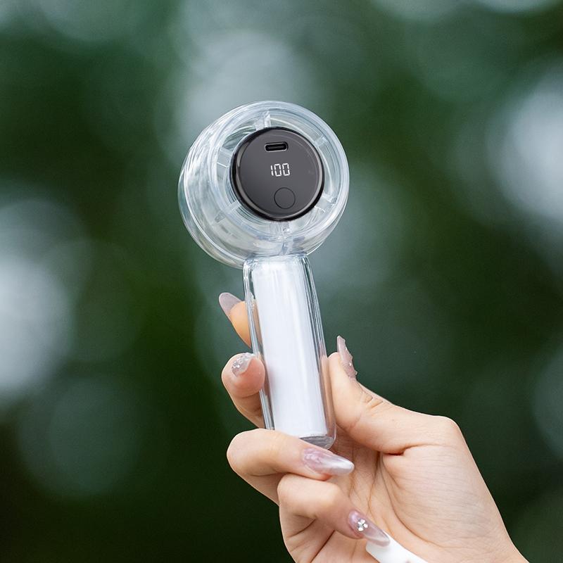 Portable Electric Fan High Speed Handheld Small Neck Fan Color Usb 100 Gear Digital Display Transparent Air Fan Travel Camp білий
Portable Electric Fan High Speed Handheld Small Neck Fan Color Usb 100 Gear Digital Display Transparent Air Fan Travel Camp білий