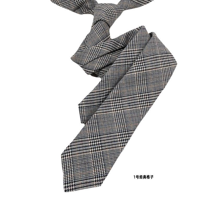 Korean version casual necktie fashion retro plaid men and women neck tie classic tie
Korean version casual necktie fashion retro plaid men and women neck tie classic tie