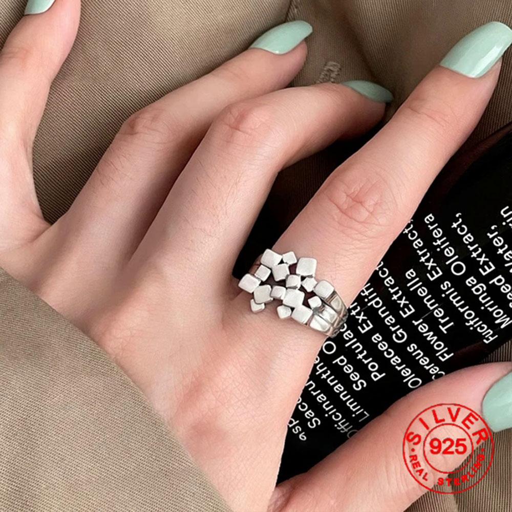 BF CLUB Silver Color Ring For Women Jewelry Dots Finger Open Vintage Handmade Ring Allergy For Party Birthday Gift
BF CLUB Silver Color Ring For Women Jewelry Dots Finger Open Vintage Handmade Ring Allergy For Party Birthday Gift