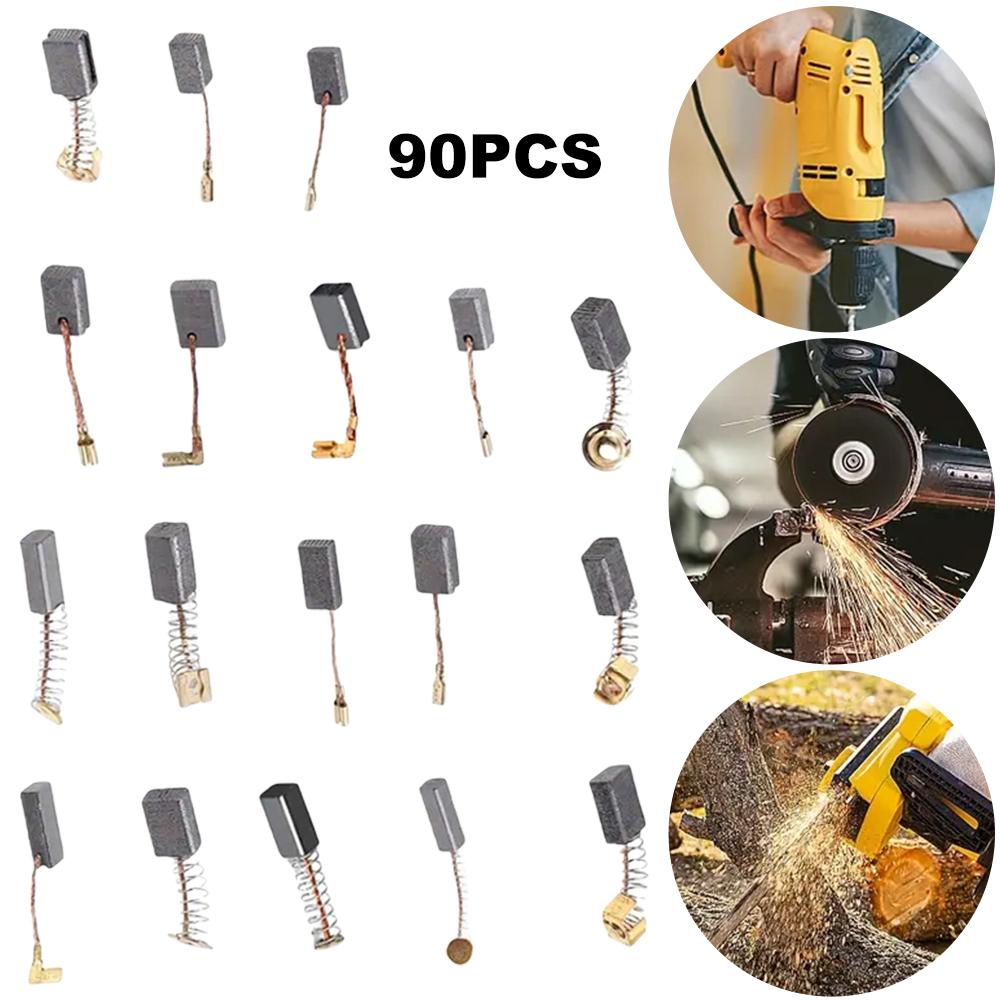 90Pcs Carbon Motor Brushes Electric Motor Carbon Brushes 18 Different Sizes Carbon Brush for Repair Power Tools Part China Mainland
90Pcs Carbon Motor Brushes Electric Motor Carbon Brushes 18 Different Sizes Carbon Brush for Repair Power Tools Part China Mainland