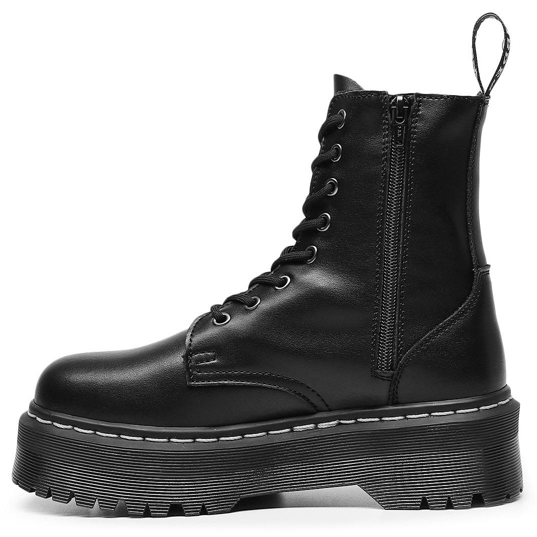 White line thick-soled 8-hole locomotive boots 1460 side zipper British women s short boots muffin bottom lace-up tooling boots 47
White line thick-soled 8-hole locomotive boots 1460 side zipper British women s short boots muffin bottom lace-up tooling boots 47