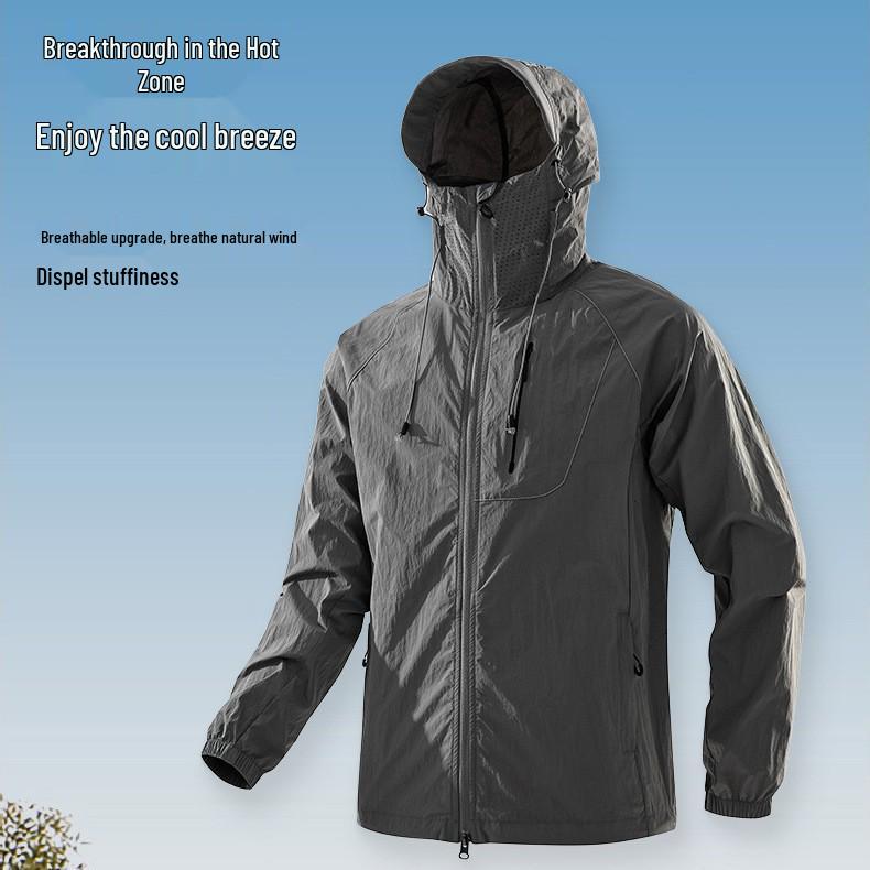 Lightweight Mountain Series Unisex Sun Protection Jacket for Cycling & Hiking – Anti-UV, Antibacterial, Ice Feel Skin Coat XL
Lightweight Mountain Series Unisex Sun Protection Jacket for Cycling & Hiking – Anti-UV, Antibacterial, Ice Feel Skin Coat XL