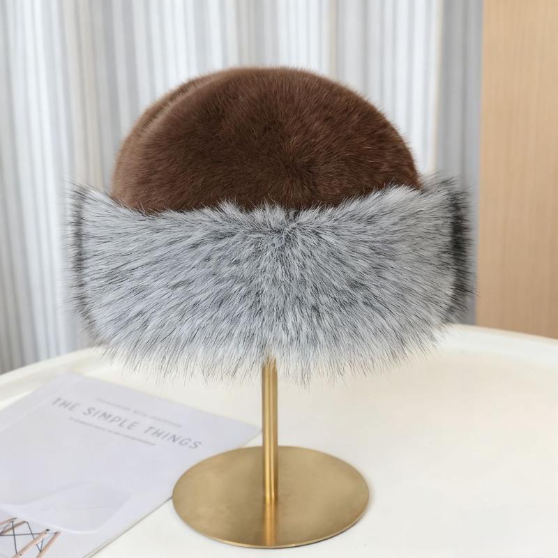 Winter Plush Fisherman Hat For Women Thick Fluffy Fur Ear Protection Cap Windproof Warm Panama Basin Cap
Winter Plush Fisherman Hat For Women Thick Fluffy Fur Ear Protection Cap Windproof Warm Panama Basin Cap