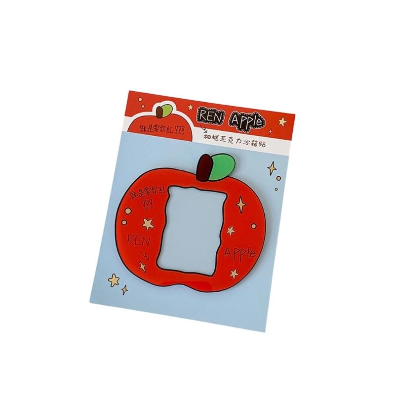 Cartoon Fruit Shape Magnetic Photo Frame For Refrigerator Office With Strong Holding Acrylic Photocard Holder Display
Cartoon Fruit Shape Magnetic Photo Frame For Refrigerator Office With Strong Holding Acrylic Photocard Holder Display