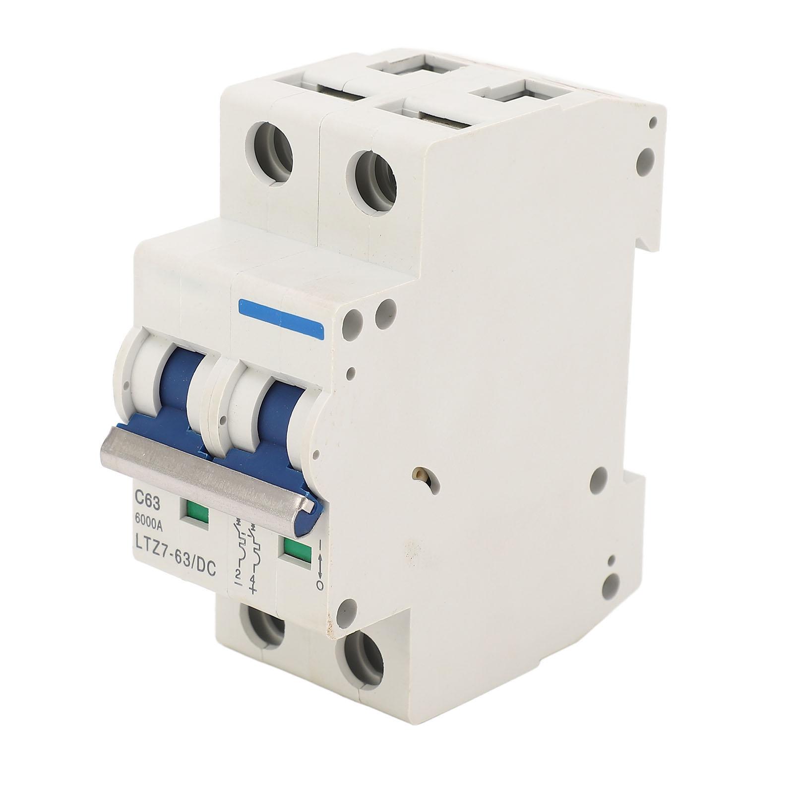 2P Miniature Circuit Breaker Flame Retardant Short Circuit Protection Disconnect Switch for Solar
2P Miniature Circuit Breaker Flame Retardant Short Circuit Protection Disconnect Switch for Solar