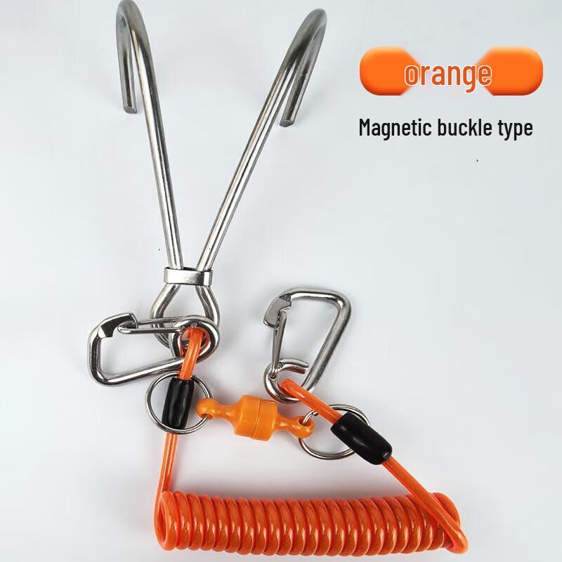 WEZHO Diving Double-Head Current Hook with Magnetic Buckle
WEZHO Diving Double-Head Current Hook with Magnetic Buckle