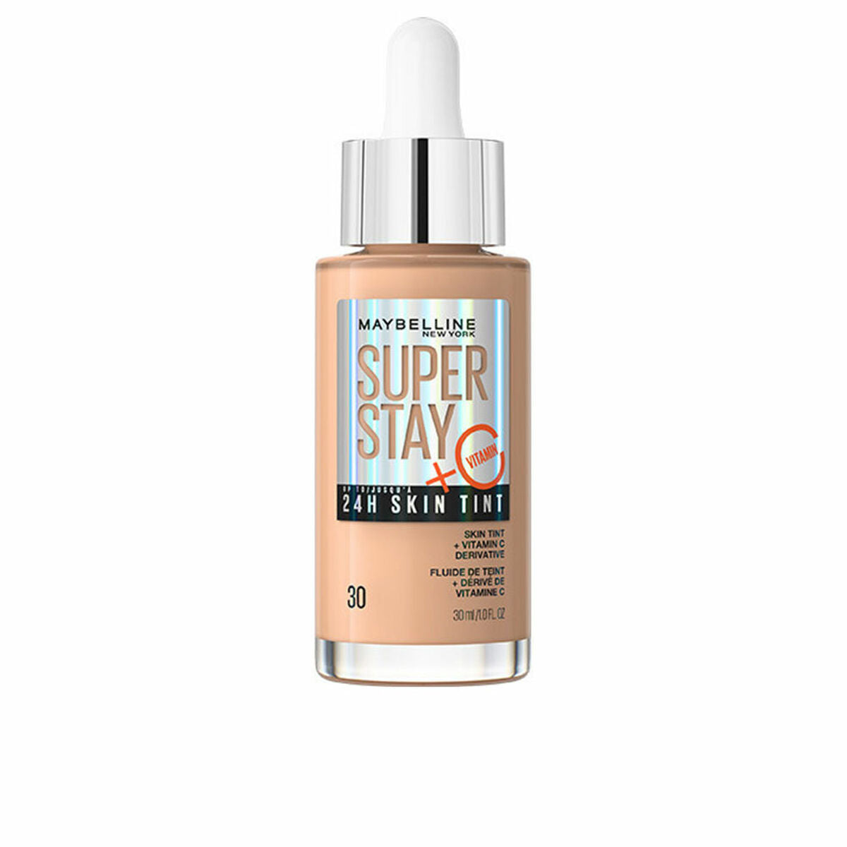 Жидкая основа для макияжа Maybelline Super Stay Skin Tint Витамин C № 30 30 мл
Жидкая основа для макияжа Maybelline Super Stay Skin Tint Витамин C № 30 30 мл