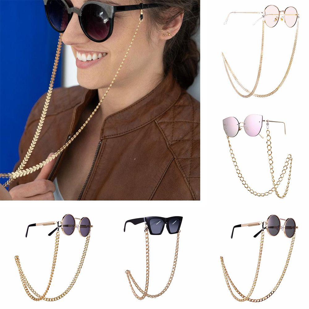 Holder Metal Eyeglass Chains Gold Glasses Chain Sunglasses Holder Necklace Reading Glasses Lanyard BZ1305-BZ1304
Holder Metal Eyeglass Chains Gold Glasses Chain Sunglasses Holder Necklace Reading Glasses Lanyard BZ1305-BZ1304