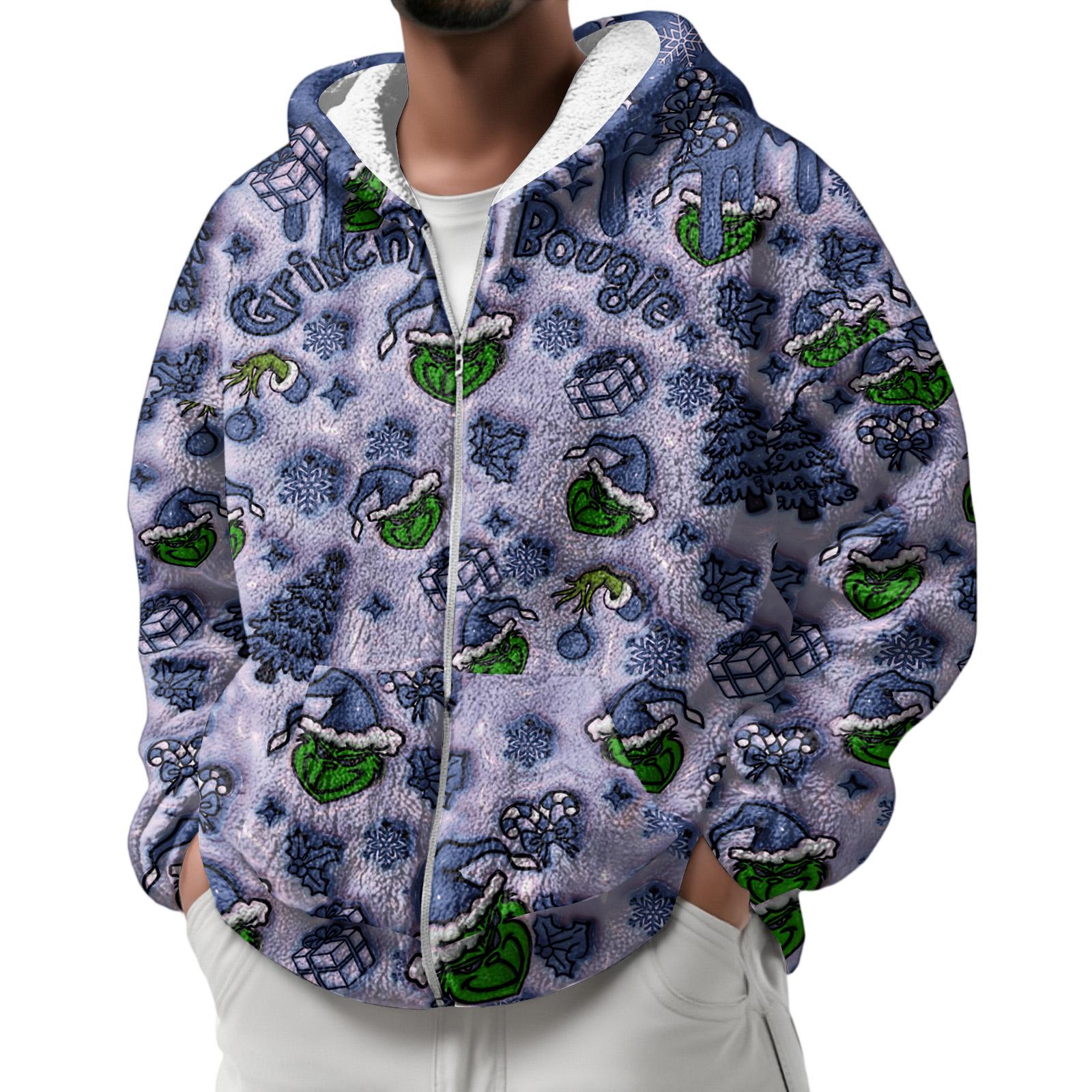 Мужская зимняя флисовая толстовка с капюшоном на молнии с накладным карманом, повседневная куртка XXL
Мужская зимняя флисовая толстовка с капюшоном на молнии с накладным карманом, повседневная куртка XXL