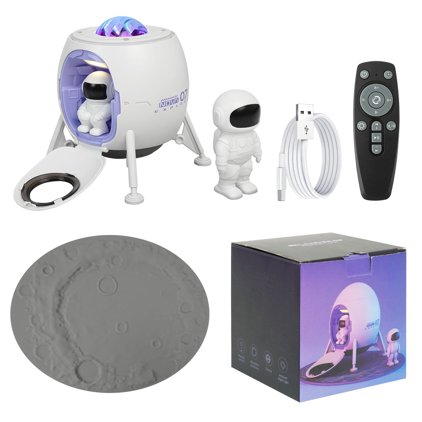Светодиодный ночник-проектор «Астронавт», лампа «Галактика-туманность», фигурки астронавтов, проектор ночного света на потолок для декора комнаты
Светодиодный ночник-проектор «Астронавт», лампа «Галактика-туманность», фигурки астронавтов, проектор ночного света на потолок для декора комнаты