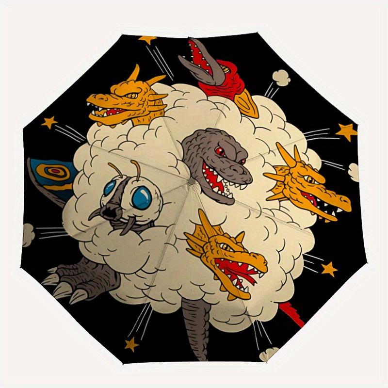 1pc Mythical Beast Automatic Open/close Folding Umbrella, Compact Portable Travel Umbrella, Durable Construction yy250809135
1pc Mythical Beast Automatic Open/close Folding Umbrella, Compact Portable Travel Umbrella, Durable Construction yy250809135