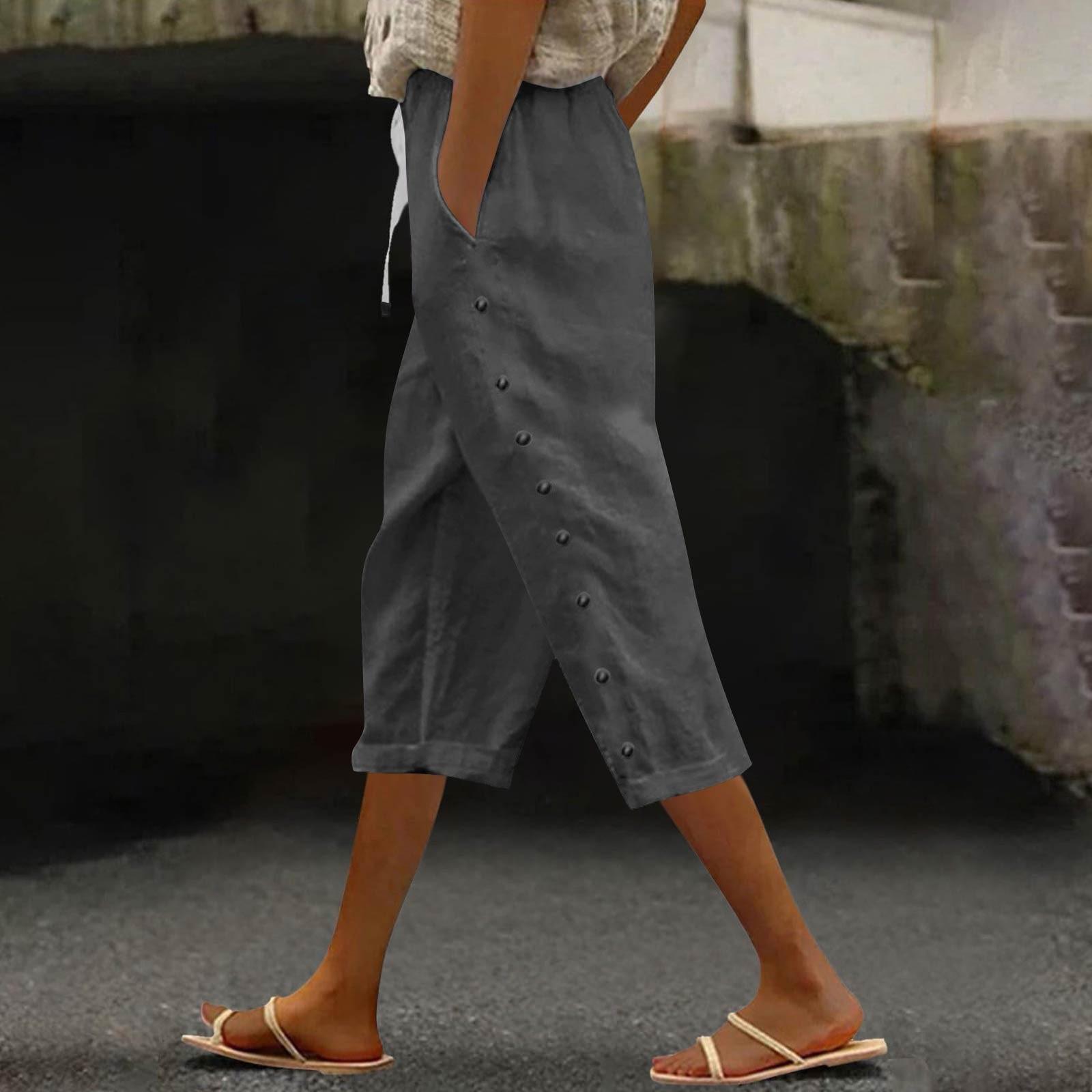 Женские повседневные брюки с застежкой сбоку, модные, мешковатые, с эластичной талией, прямые, удобные брюки с карманом S
Женские повседневные брюки с застежкой сбоку, модные, мешковатые, с эластичной талией, прямые, удобные брюки с карманом S