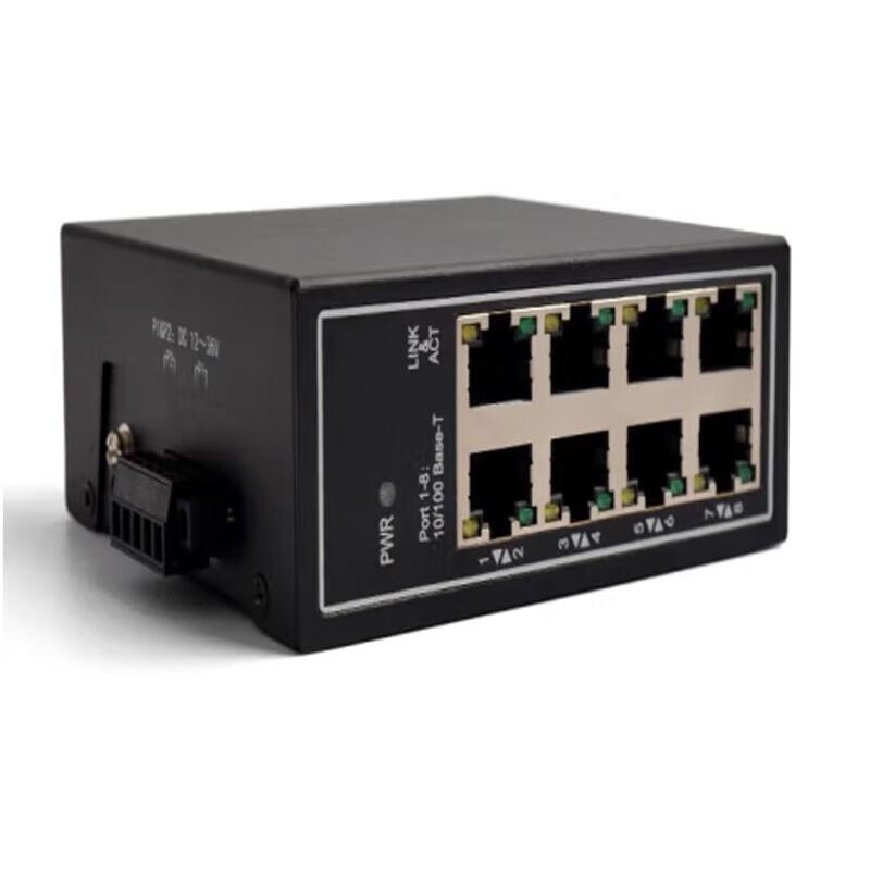 Dahua Industrial 8-Port 100M Din-Rail Ethernet Switch CN plug (adapter included)
Dahua Industrial 8-Port 100M Din-Rail Ethernet Switch CN plug (adapter included)